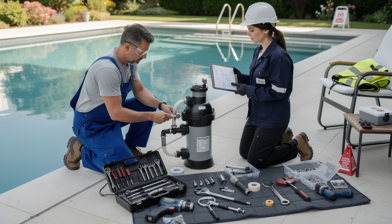 découvrez comment remplacer facilement le bloc filtration desjoyaux f15 grâce à notre guide étape par étape, pour maintenir une eau propre et claire dans votre piscine.