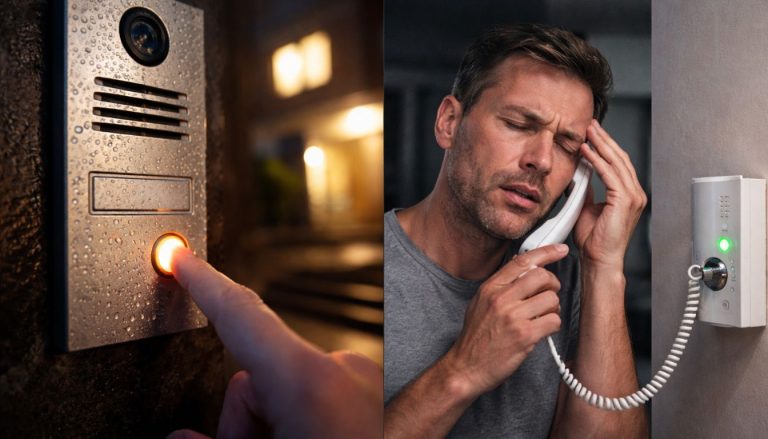 Problèmes nocturnes de l'interphone résidentiel