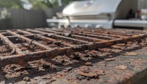 découvrez pourquoi une grille de barbecue rouillée peut nuire à votre santé et comment éviter les risques liés à son utilisation.