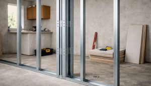 Doublement de montants métalliques renforcés