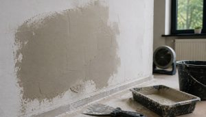 Rénovation en cours dans une pièce