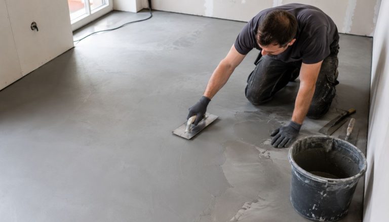Rénovation intérieure au microciment